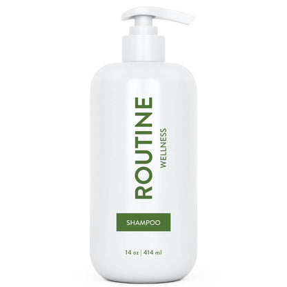 Champú para un cabello más fuerte - Biotina | Vegano | No daña el color | Sin sulfatos | Clínicamente probado | Aceites nutritivos y vitaminas - Romero y limoncillo 14 oz