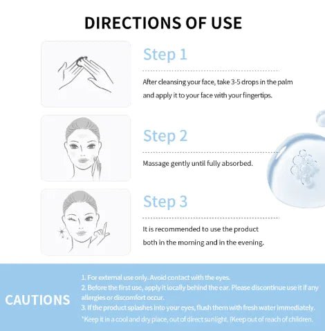 SERUM4D Hyaluronic Acid Hydrating Solution - Catch Cards