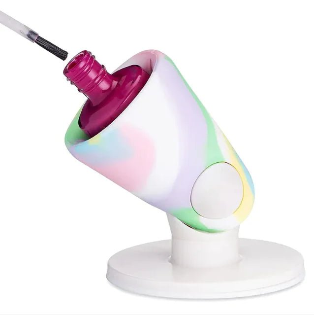 Silicone Nail Polish Bottle Holders - Catch Cards