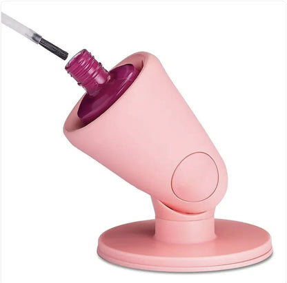 Silicone Nail Polish Holder Ring - Catch Cards