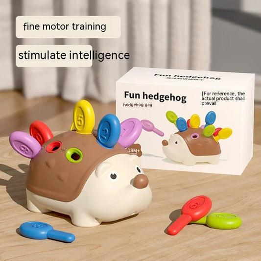 "Smart Hedgehog Toddler Toy - Catch Cards
