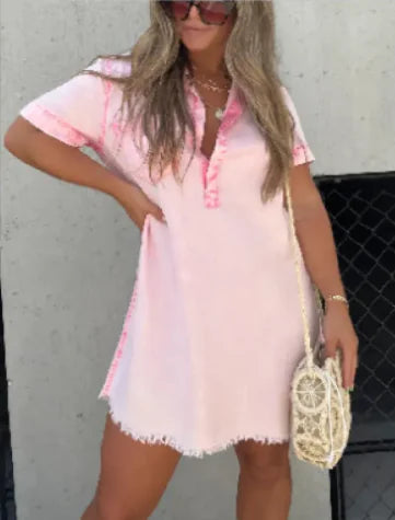 Vestido casual cómodo para mujer