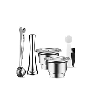 Stainless Steel Coffee Capsule - Catch Cards