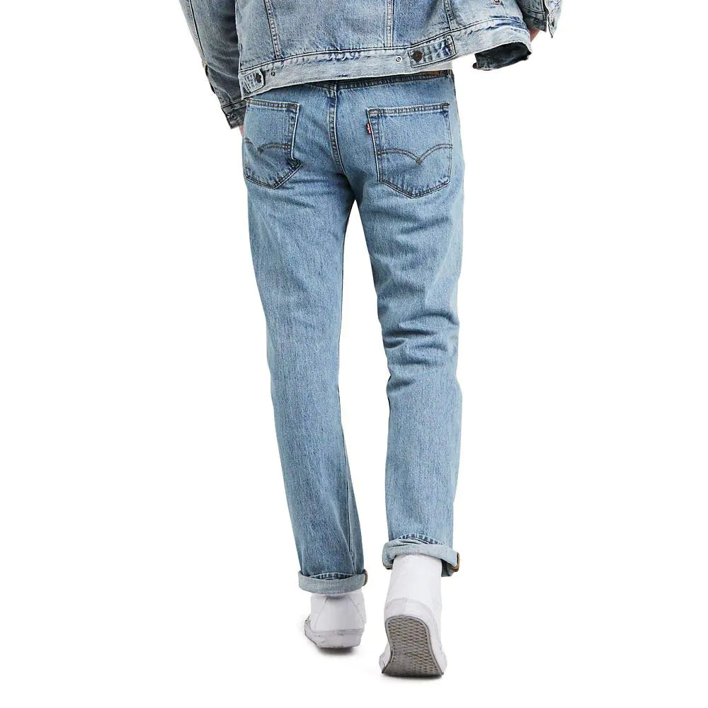 Levi's meeste 501 Original Fit teksad (saadaval ka suured ja kõrged) Standardne 38W x 36L kerge kivipesu