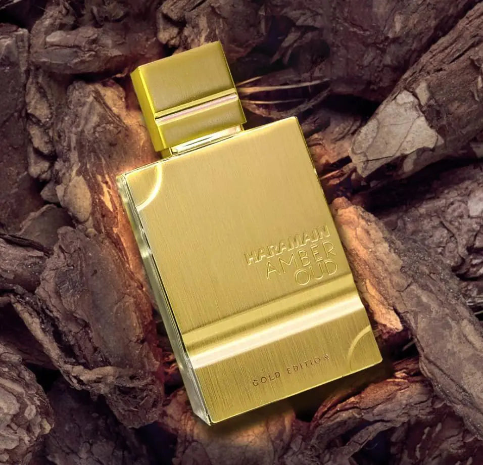 Al Haramain Amber Oud Gold Edition - Perfume árabe para mujer y hombre - Eau de Parfum Spray con notas de bergamota, melón, piña, ámbar, acorde amaderado y almizcle - 56 ml