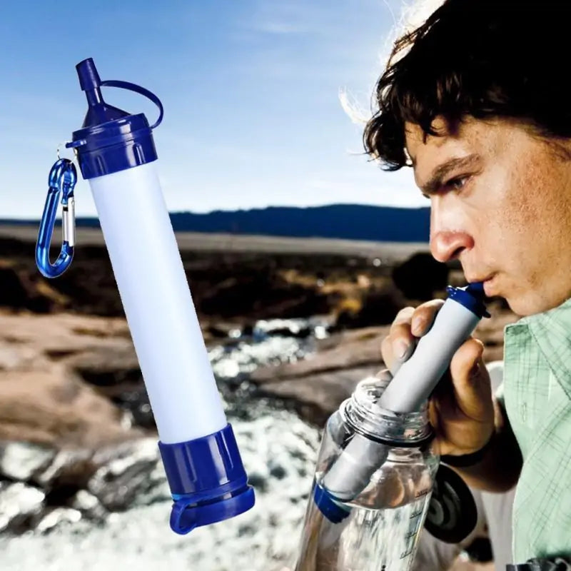 Tragbarer Outdoor Survival Wasser Life Pajita