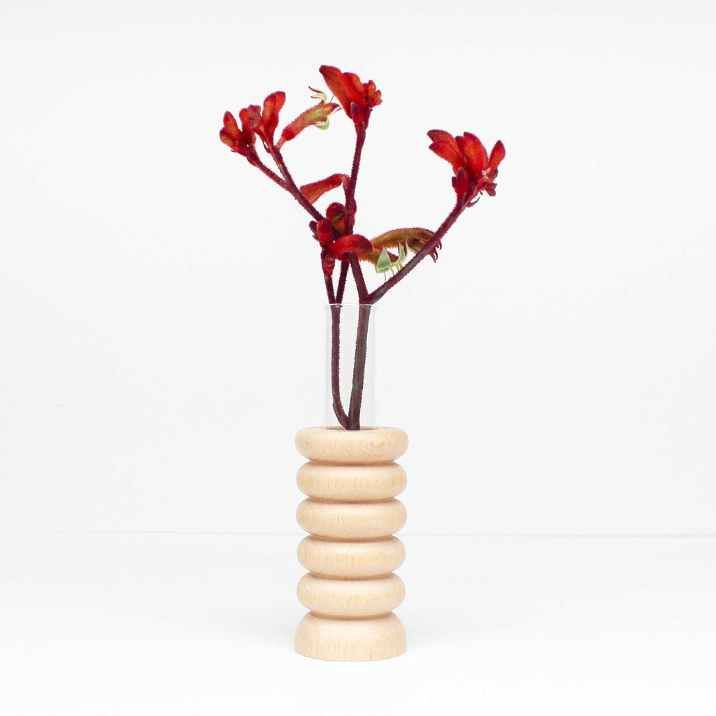 Totem Wooden Vase - Medium Nº 1