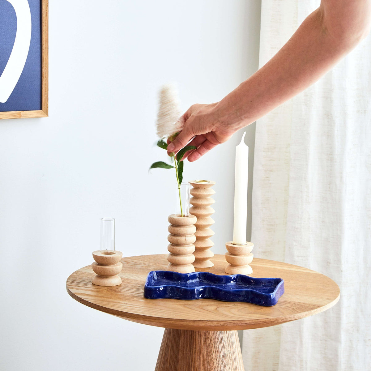 Totem Wooden Vase - Medium Nº 1
