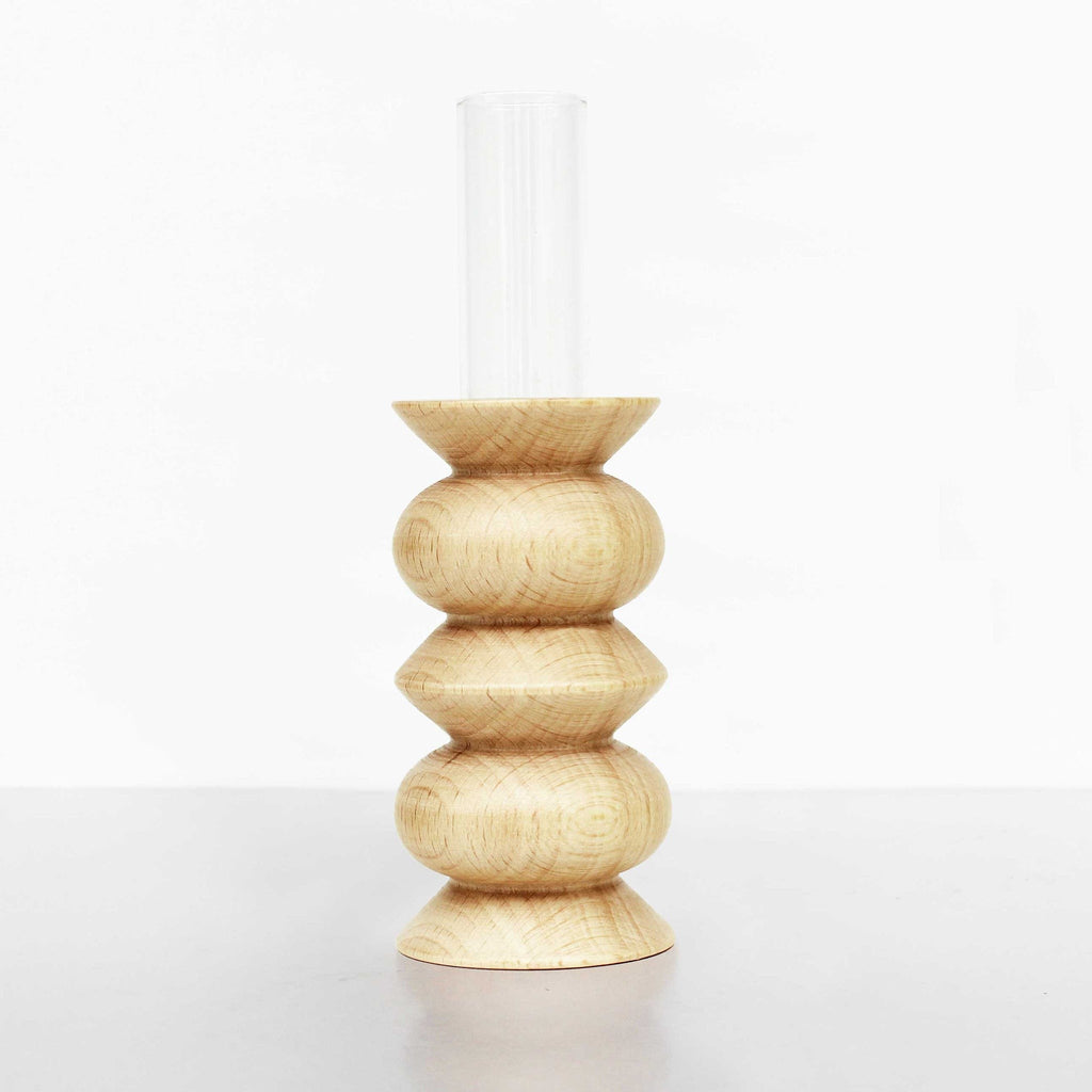 Totem Wooden Vase - Medium Nº 5