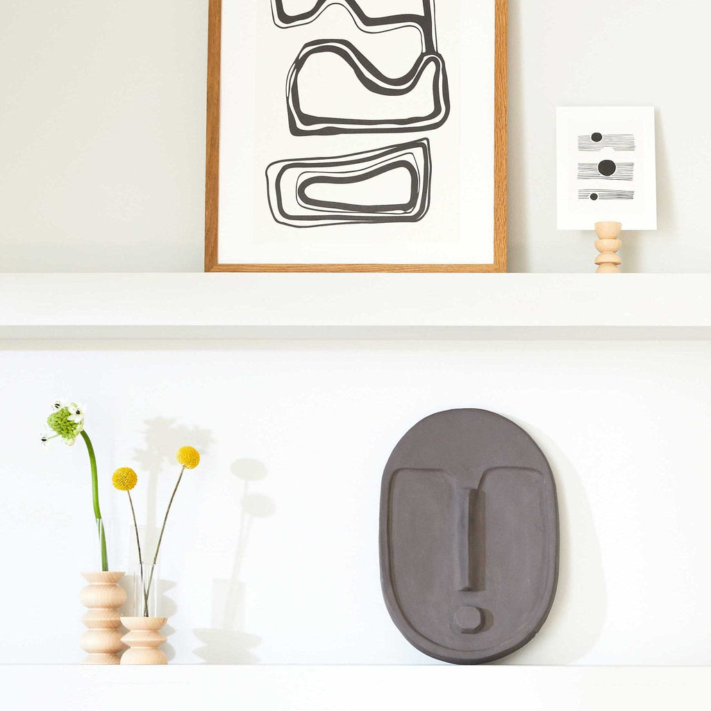 Totem Wooden Vase - Medium Nº 5