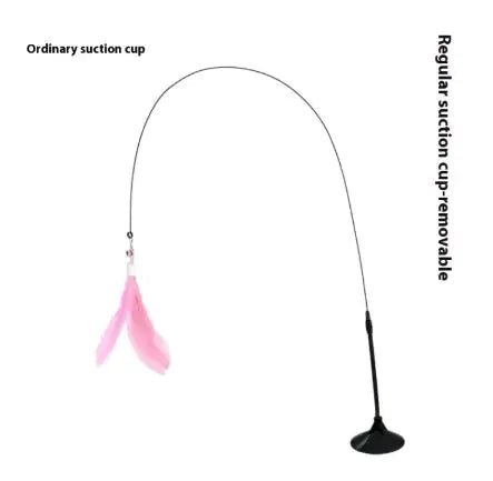 Toy Cat Teaser Stick - Catch Cards