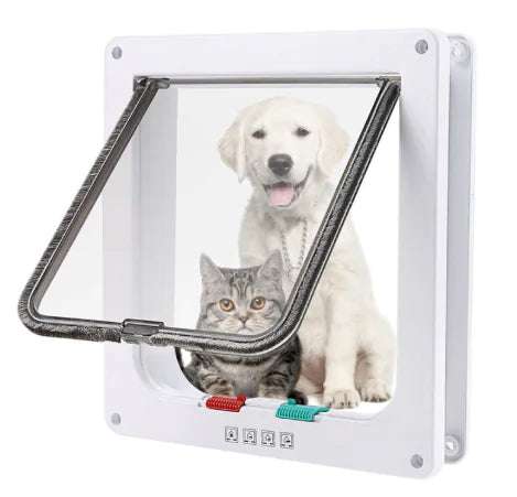 Lockable Pet Door Security ABS Plastic