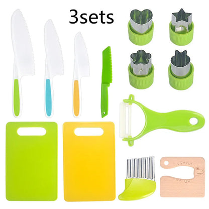 Children's Plastic Kitchen Tools Set