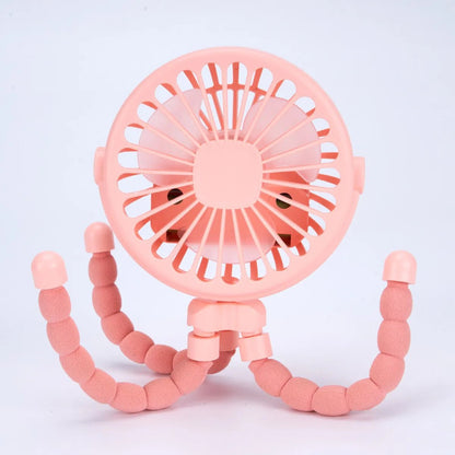 USB Mini Octopus Fan: Adjustable, Portable, Multifunctional. - Catch Cards