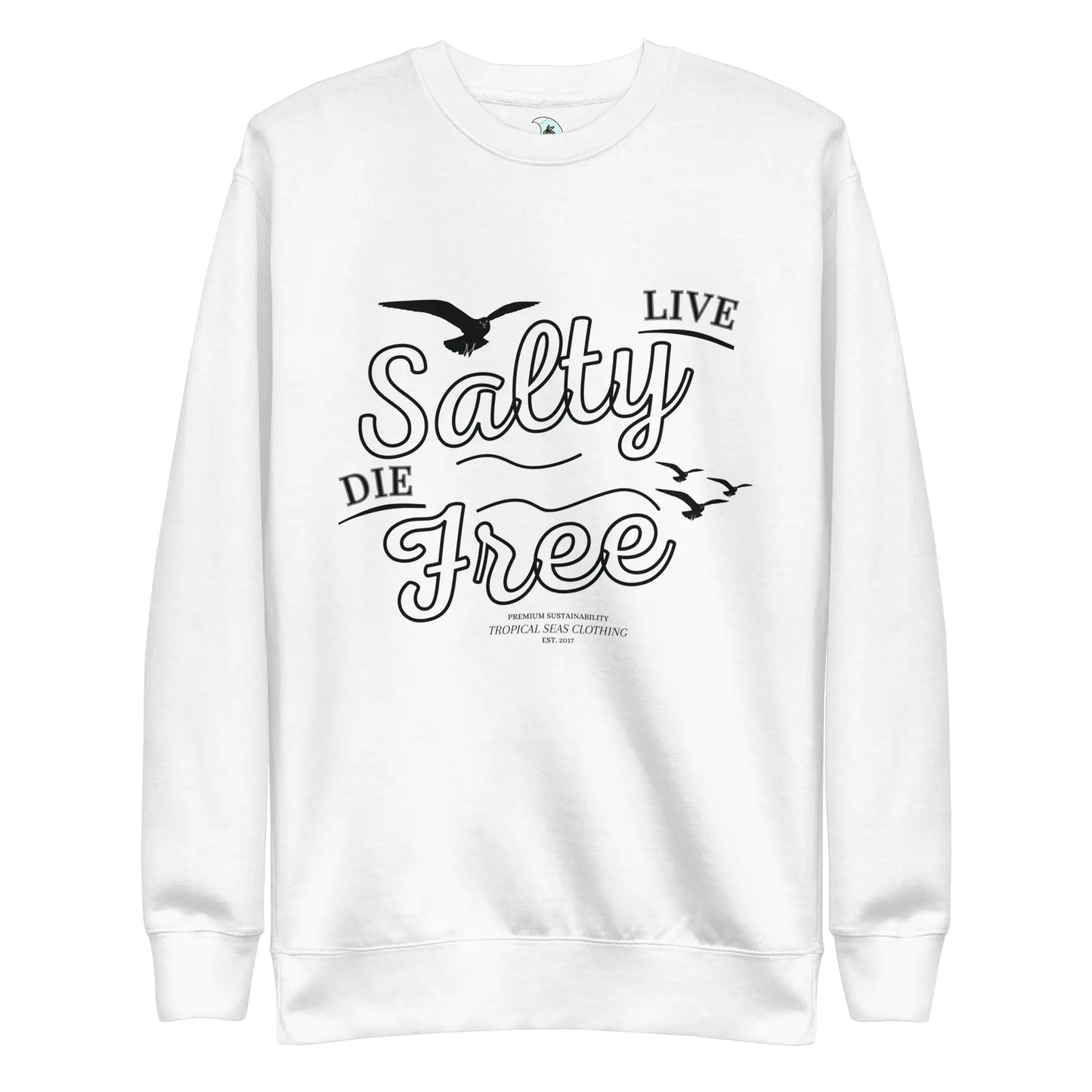 Sudadera premium para hombre "Vive Salado, Muere Libre"