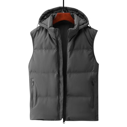 Casual Down Jacket Jacket Tide Vest Printing