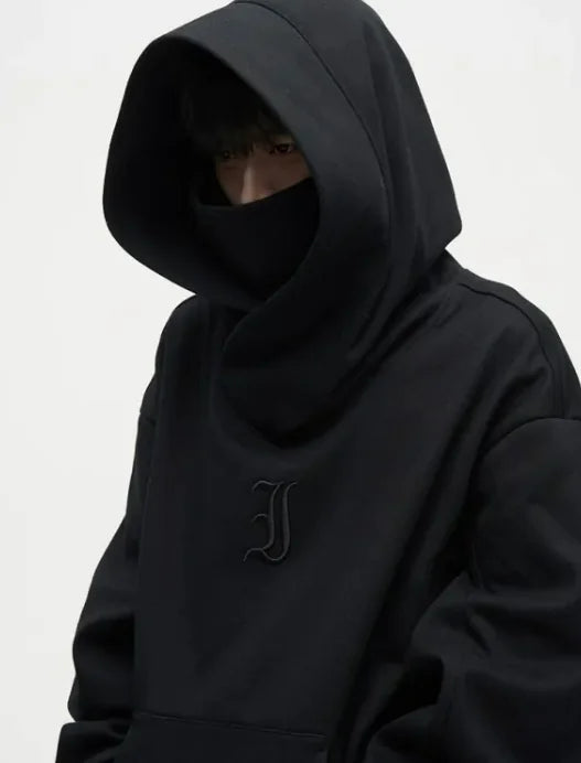 High Street Heavy Fleece-lined Thickened Hooded Sweatshirt