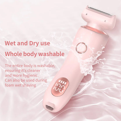 2 In 1 Hair Removal USB Rechargeable Trimmer