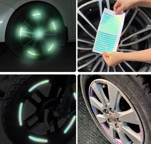 Car Reflective Strip Sticker WEM Support (www.WEM.support)