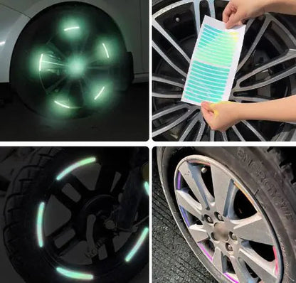 Car Reflective Strip Sticker WEM Support (www.WEM.support)