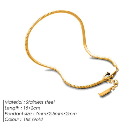 Stainless Steel Snake Bone Bracelet WEM Support (www.WEM.support)