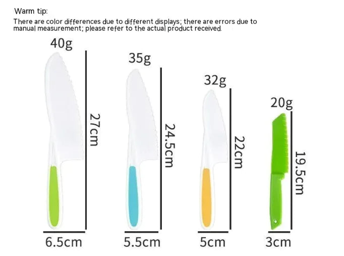 Children's Plastic Kitchen Tools Set WEM Support (www.WEM.support)