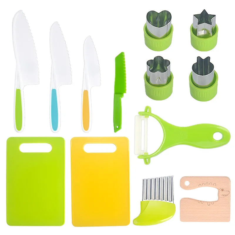 Children's Plastic Kitchen Tools Set WEM Support (www.WEM.support)