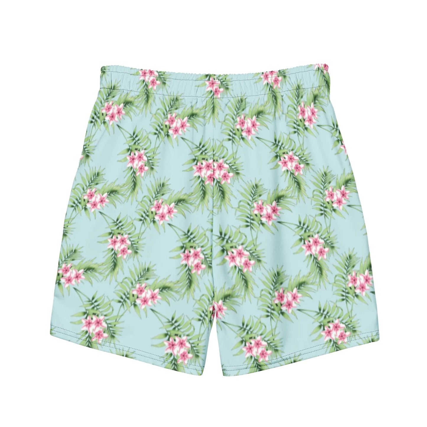 Men's Floral Island Board Shorts WEM Support (www.WEM.support)
