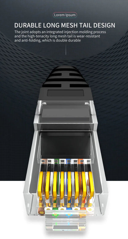 Cat 8 Ethernet RJ45 Cable Super Speed 40Gbps Patch LAN Network Gold Plated Lot WEM Support (www.WEM.support)