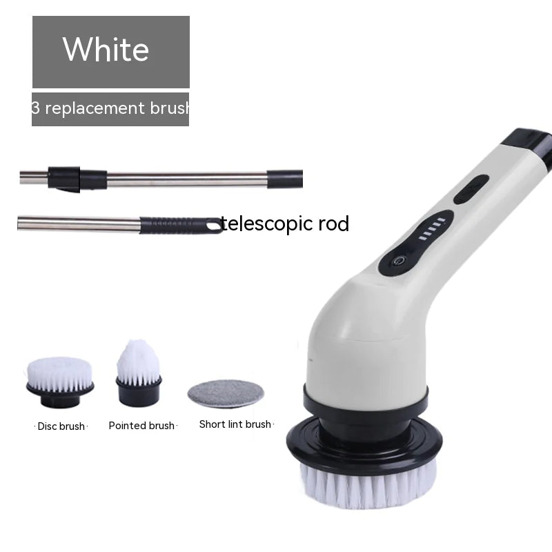Dual-Purpose Handheld Cleaning Brush WEM Support (www.WEM.support)