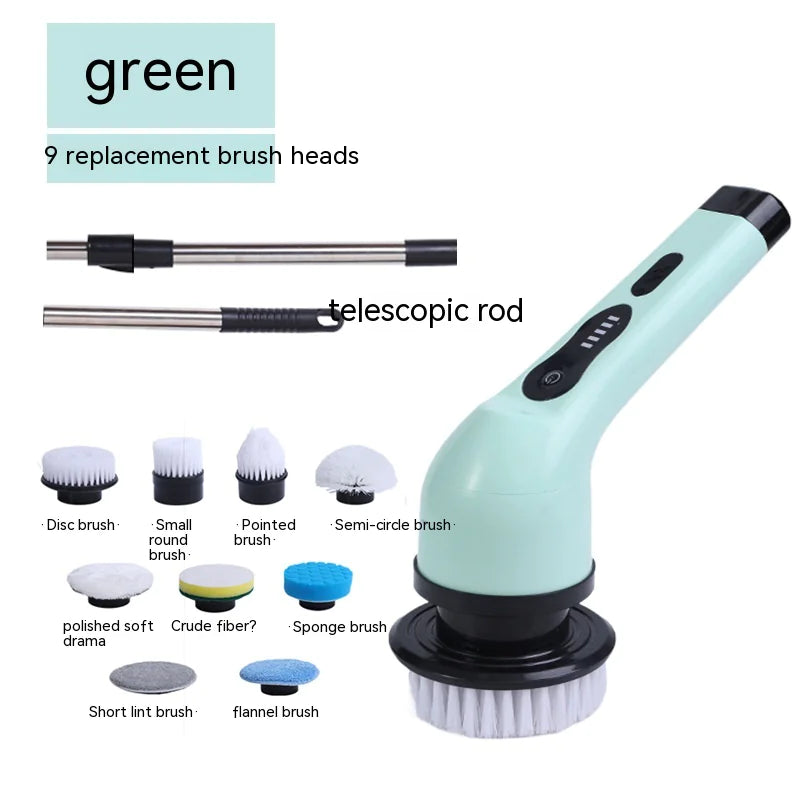 Dual-Purpose Handheld Cleaning Brush WEM Support (www.WEM.support)