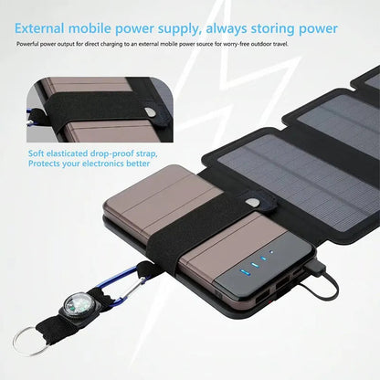 Multifunctional Portable Solar Charging Panel WEM Support (www.WEM.support)