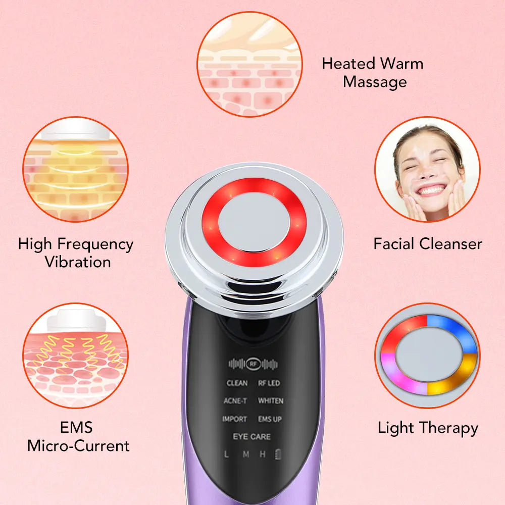 Facial Massager Anti Aging Therapy WEM Support (www.WEM.support)