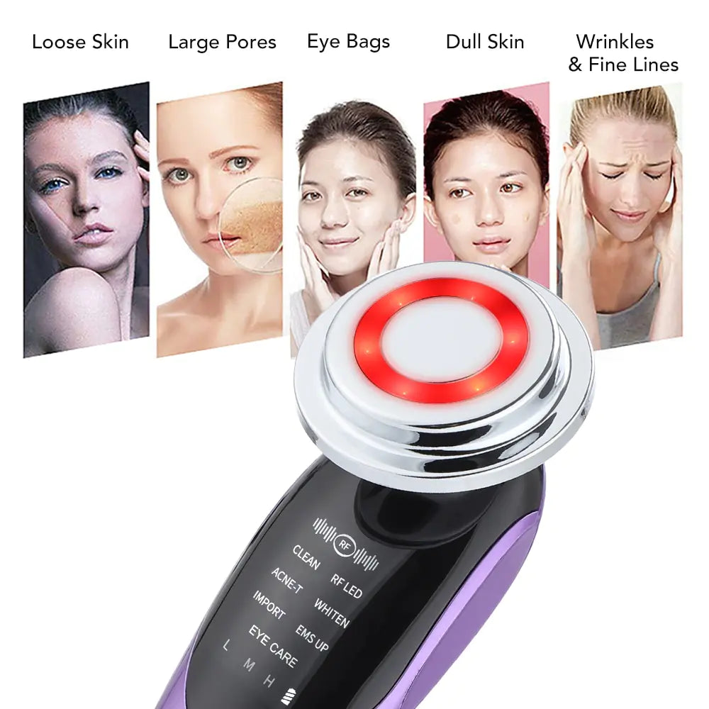 Facial Massager Anti Aging Therapy WEM Support (www.WEM.support)