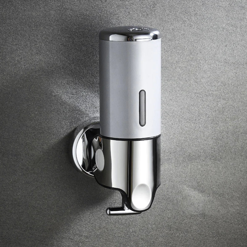 Wall-Mounted Shampoo & Shower Gel Dispenser WEM Support (www.WEM.support)