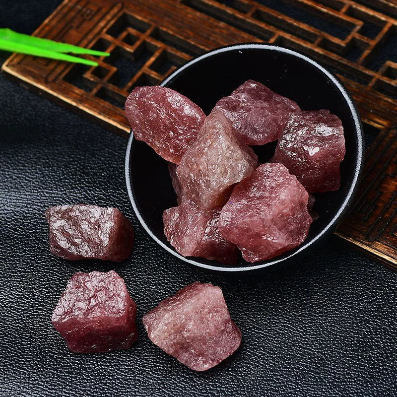 Natural White Purple Citrine Rough Stones WEM Support (www.WEM.support)