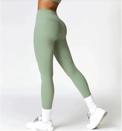 High-Waist Yoga Pants WEM Support (www.WEM.support)