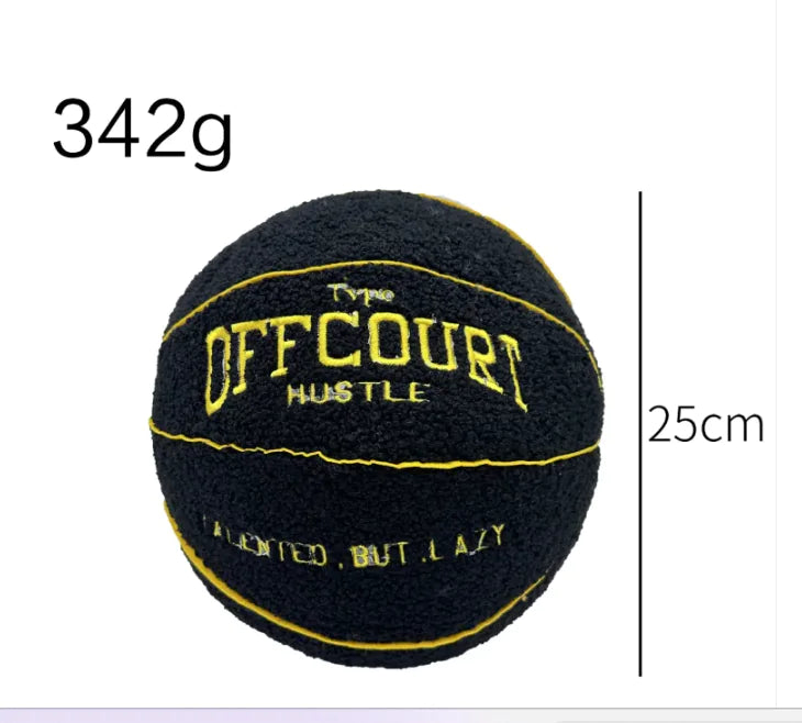 Basketball Pillow Plush Doll WEM Support (www.WEM.support)