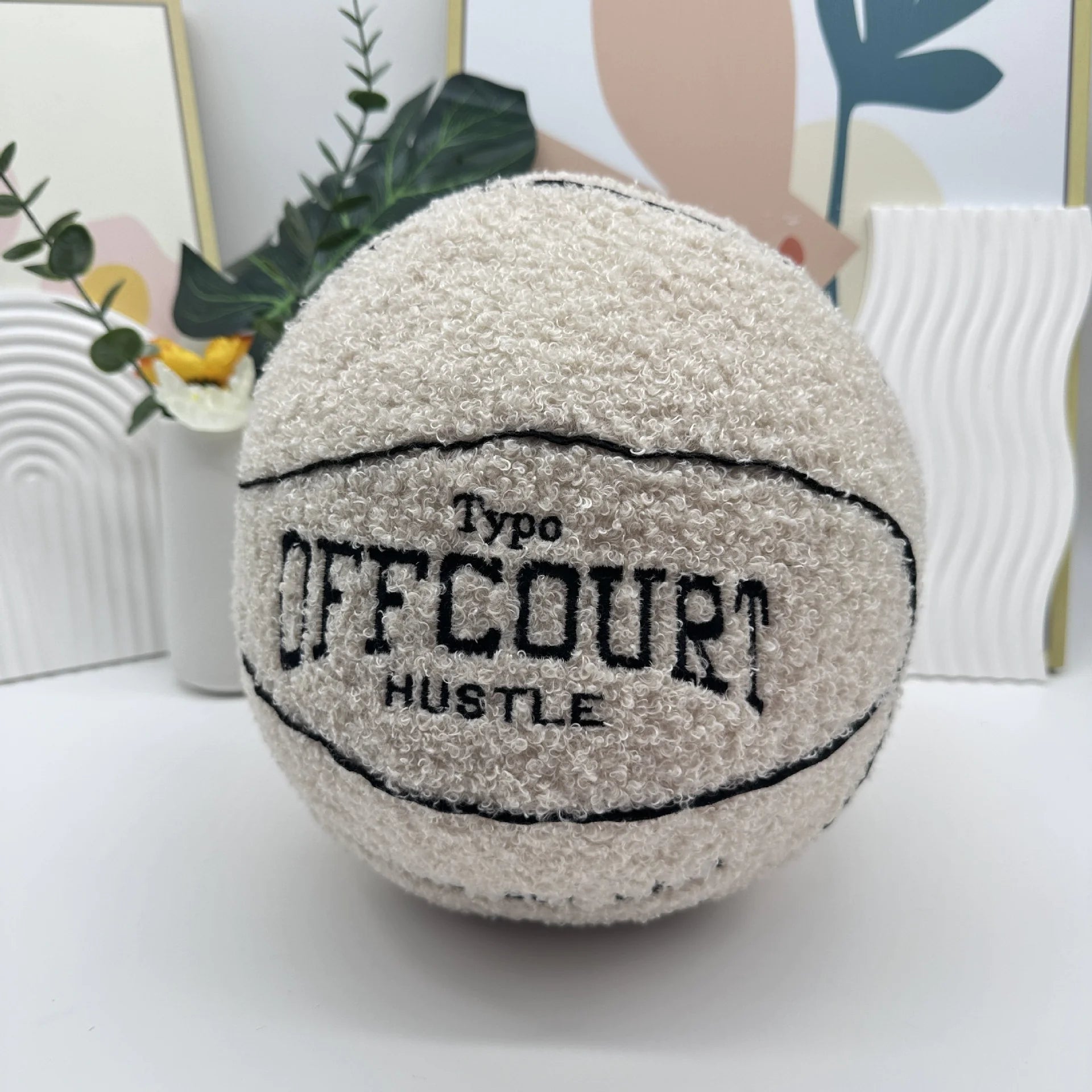 Basketball Plush Toy WEM Support (www.WEM.support)