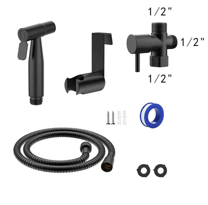 304 Stainless Steel Toilet Spray Gun Set WEM Support (www.WEM.support)