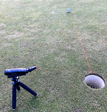 Golf Putting Laser With Tripod WEM Support (www.WEM.support)