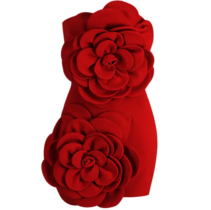 Red Tube Dress WEM Support (www.WEM.support)