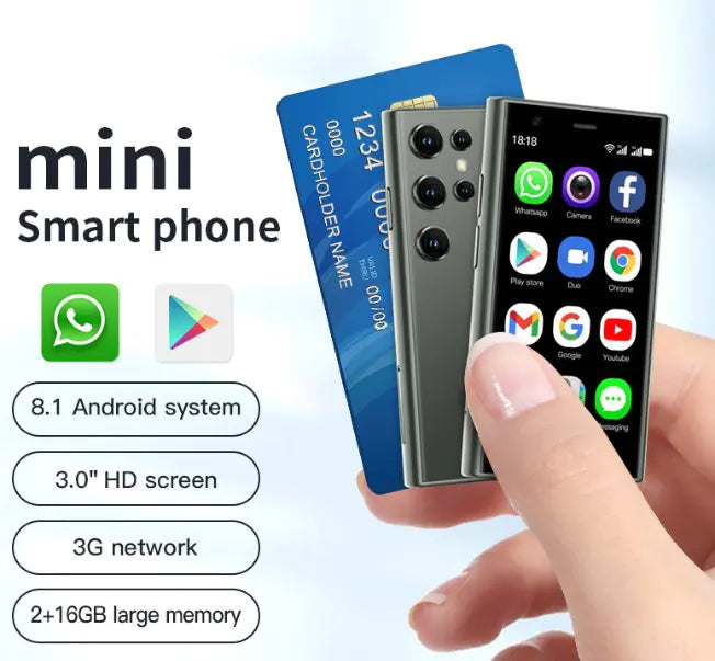 Mini Smart Mobile Phone WEM Support (www.WEM.support)