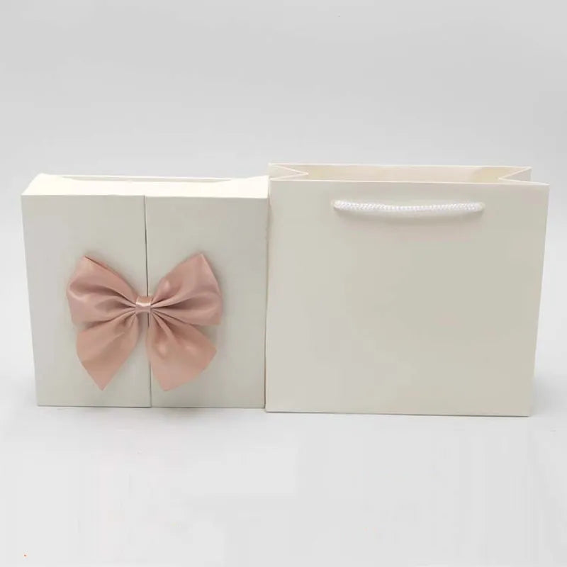 Rose double door jewelry gift box necklace box WEM Support (www.WEM.support)