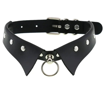 Personalized Punk Leather Collar Necklace Simple And Fashionable WEM Support (www.WEM.support)