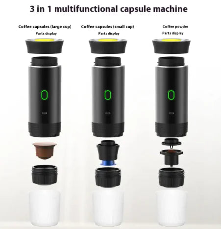 Portable Capsule Coffee Machine WEM Support (www.WEM.support)