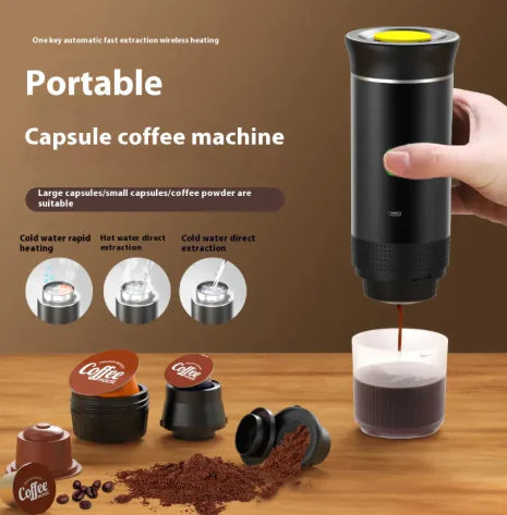Portable Capsule Coffee Machine WEM Support (www.WEM.support)