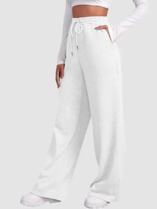 Women's Loose Solid Sweatpants WEM Support (www.WEM.support)