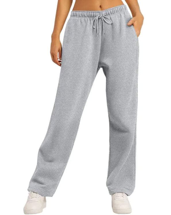 Women's Loose Solid Sweatpants WEM Support (www.WEM.support)