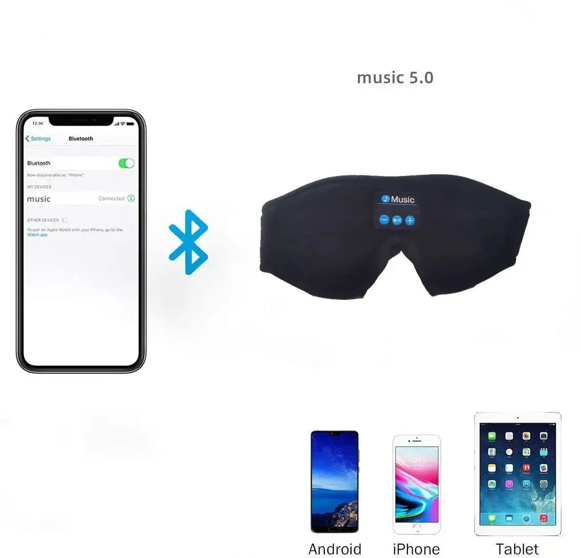 Sleep Headset Bluetooth Wireless WEM Support (www.WEM.support)